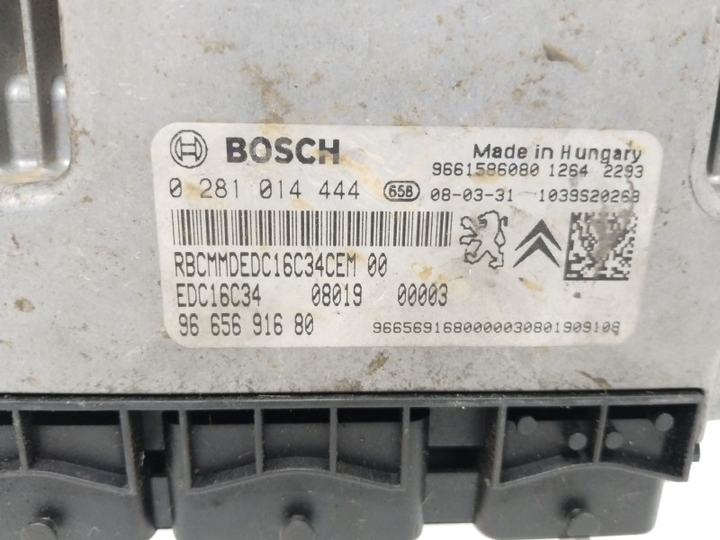 Recambio de centralita motor uce para citroën nemo basis referencia OEM IAM 9665691680  