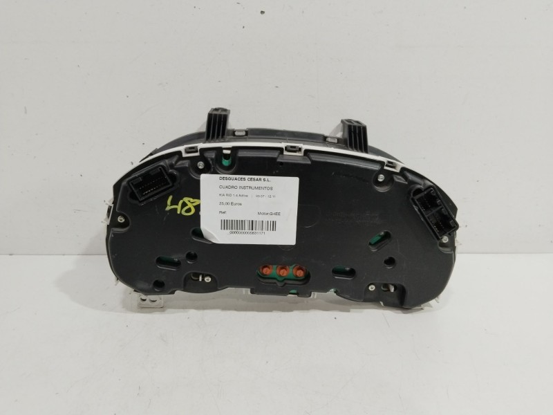 Recambio de cuadro instrumentos para kia rio 1.4 active referencia OEM IAM 940031G140  