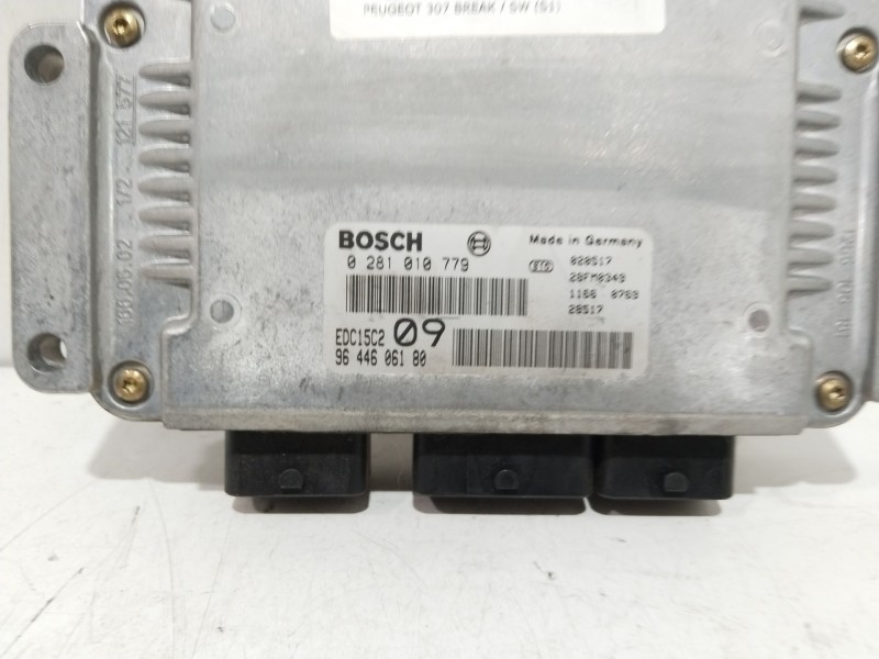 Recambio de centralita motor uce para peugeot 307 break / sw (s1) sw pack referencia OEM IAM 9644606180  