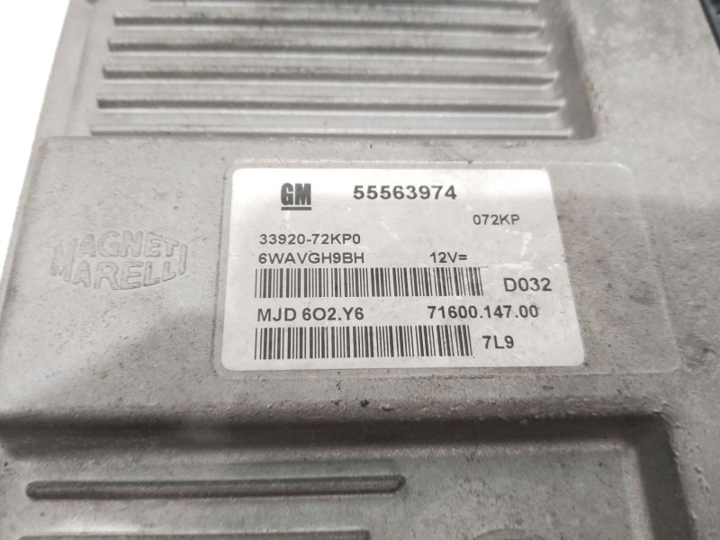 Recambio de centralita motor uce para suzuki swift azg (nz) glx referencia OEM IAM 55563974  