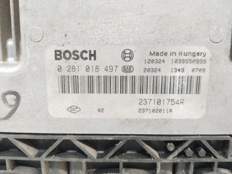 Recambio de centralita motor uce para renault trafic furgón l1h1 2,7t referencia OEM IAM 237101754R   Recambio de centralita motor uce para renault trafic furgón l1h1 2,7t referencia OEM IAM 237101754R