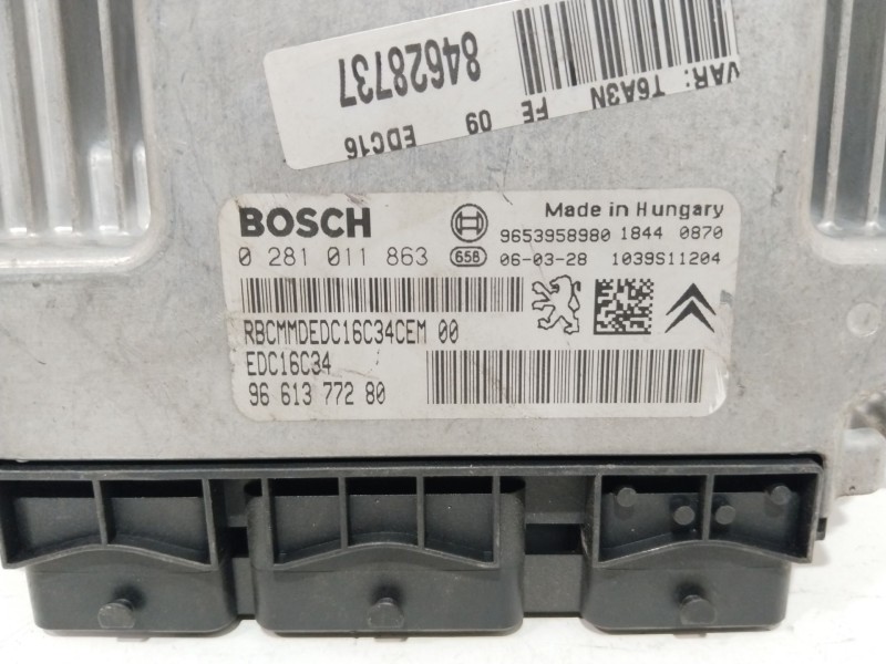 Recambio de centralita motor uce para peugeot 307 berlina (s2) xs referencia OEM IAM 9661377280   Recambio de centralita motor uce para peugeot 307 berlina (s2) xs referencia OEM IAM 9661377280