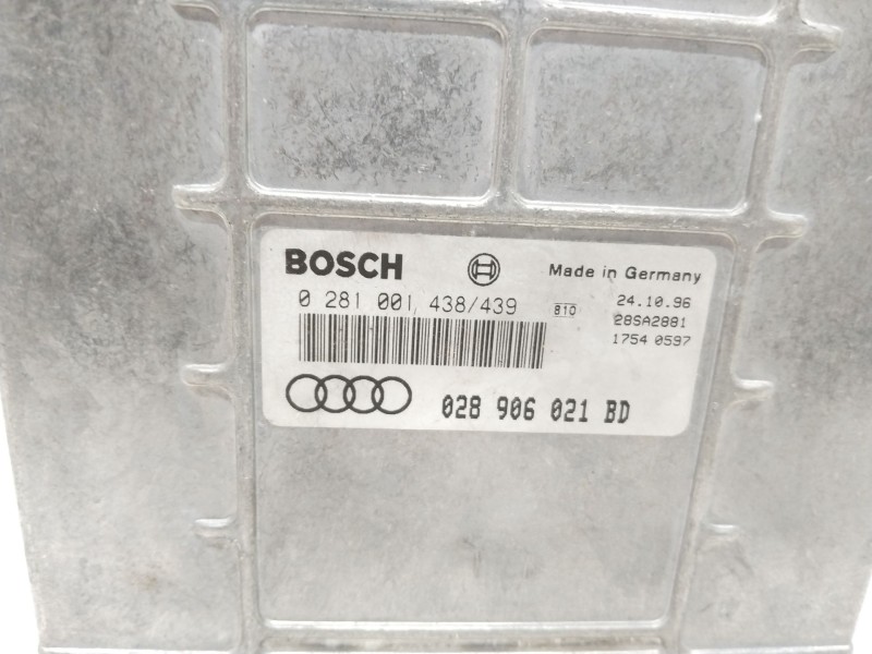 Recambio de centralita motor uce para audi a4 b5 (8d2) 1.9 tdi referencia OEM IAM 028906021BD  