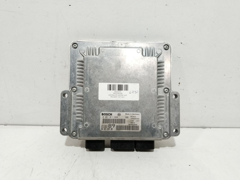 Recambio de centralita motor uce para peugeot 307 (s1) xs referencia OEM IAM 9652183780  