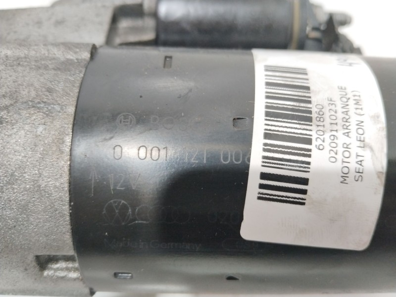 Recambio de motor arranque para seat leon (1m1) signo referencia OEM IAM 020911023F  
