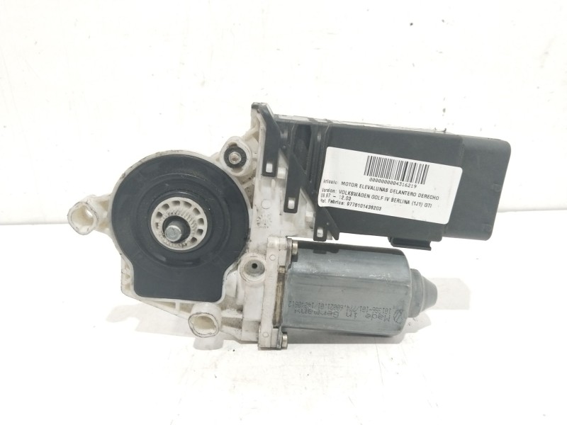 Recambio de motor elevalunas delantero derecho para volkswagen golf iv berlina (1j1) gti referencia OEM IAM 9776101436203  