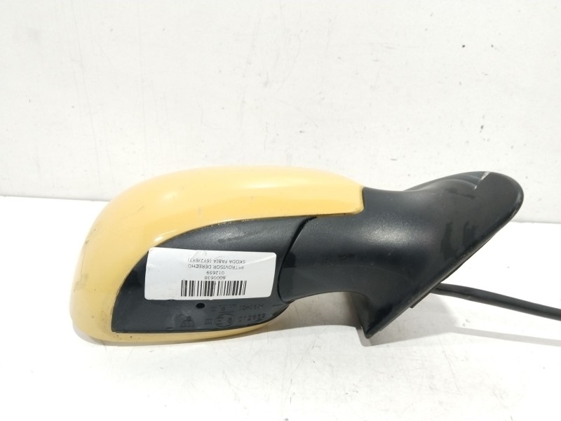 Recambio de retrovisor derecho para skoda fabia (6y2/6y3) comfort referencia OEM IAM 012659  