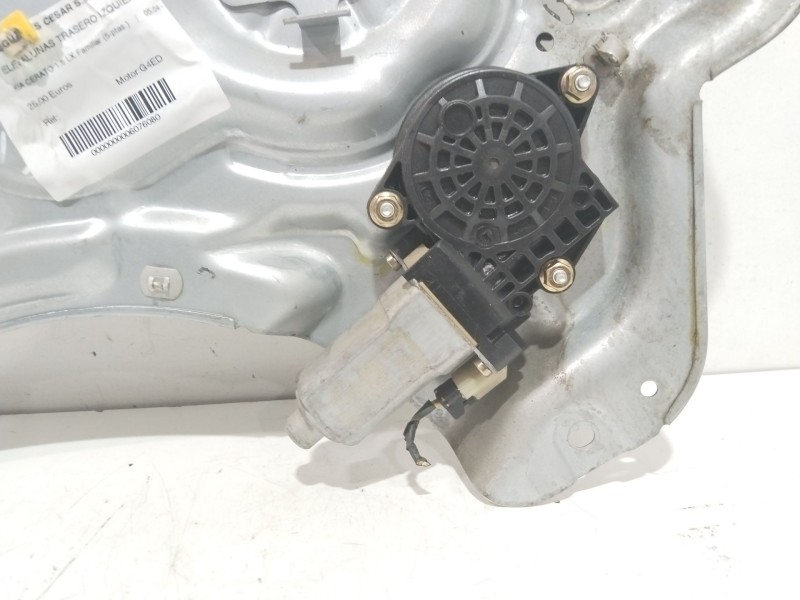 Recambio de elevalunas trasero izquierdo para kia cerato 1.6 lx familiar (5-ptas.) referencia OEM IAM 834012F010  