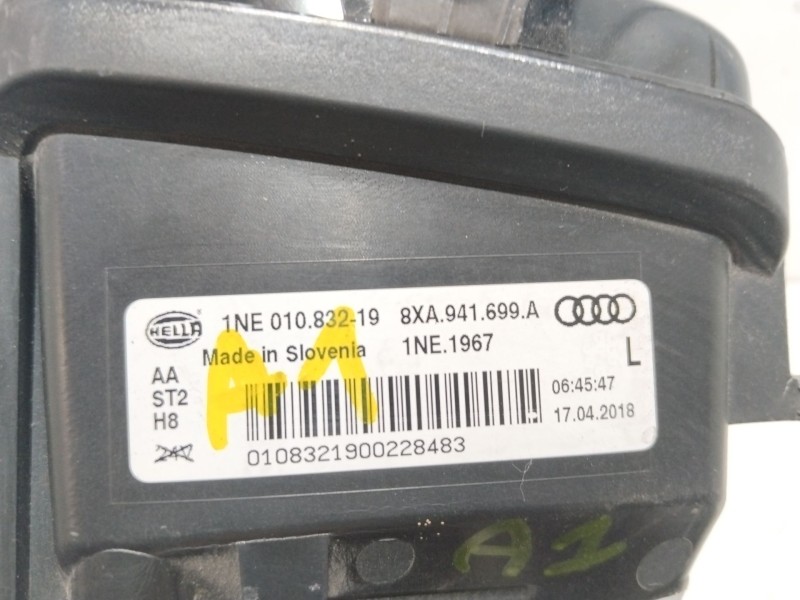 Recambio de faro antiniebla izquierdo para audi a1 sportback (8xf) adrenalin referencia OEM IAM 1NE01083219  
