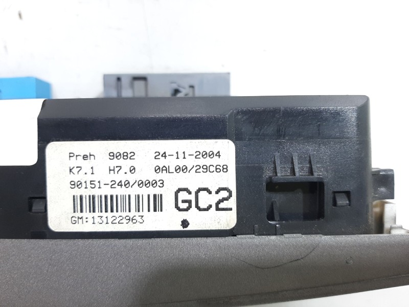 Recambio de mando calefaccion / aire acondicionado para opel astra h berlina cosmo referencia OEM IAM 13122963  