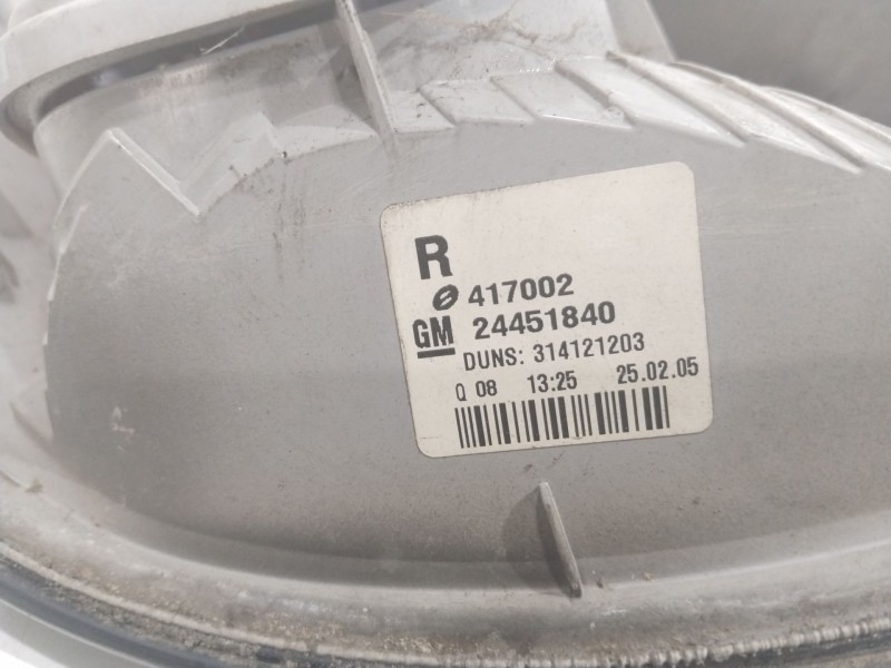 Recambio de piloto trasero derecho para opel astra h berlina enjoy referencia OEM IAM 24451840  
