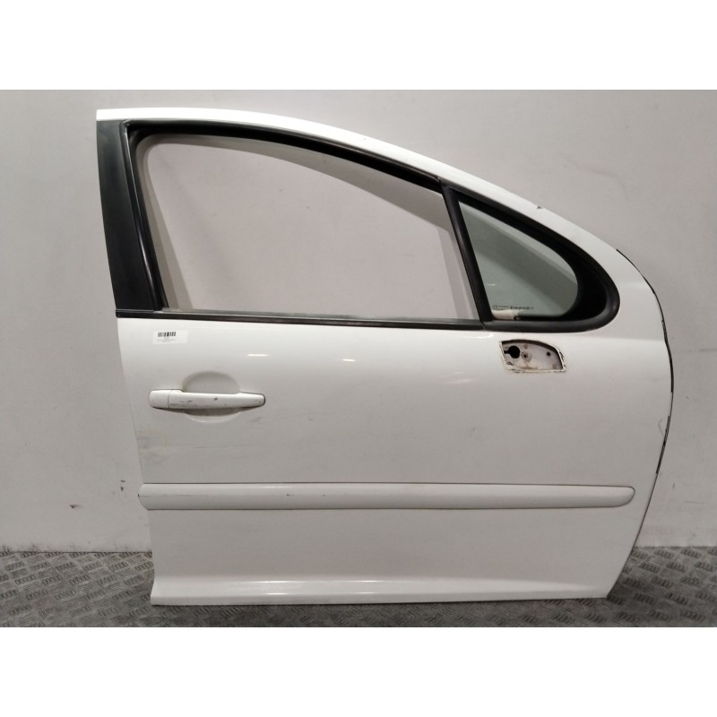 Recambio de puerta delantera derecha para peugeot 207 xs referencia OEM IAM 9004X8  BLANCO