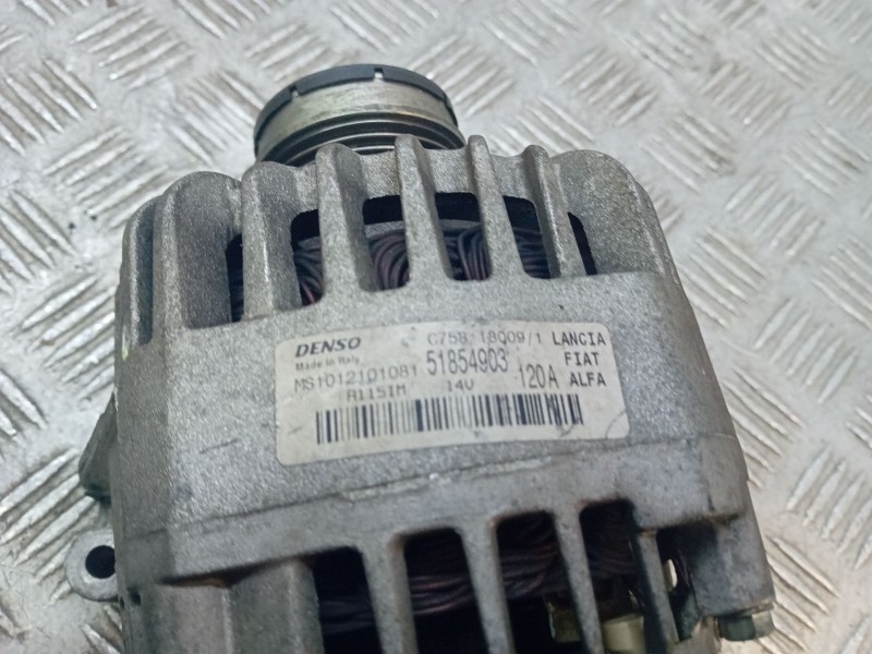 Recambio de alternador para alfa romeo mito (145) distinctive referencia OEM IAM 51854903   Recambio de alternador para alfa romeo mito (145) distinctive referencia OEM IAM 51854903