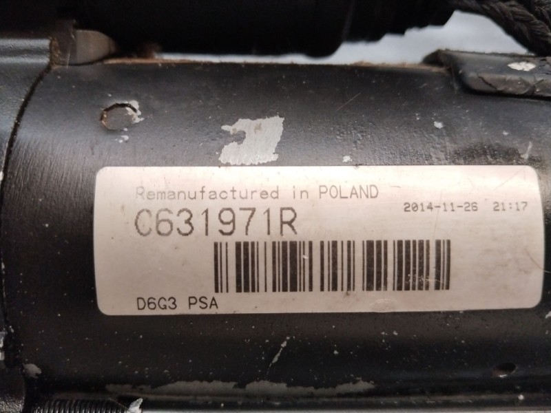 Recambio de motor arranque para citroën c4 berlina sx referencia OEM IAM 0001106019  