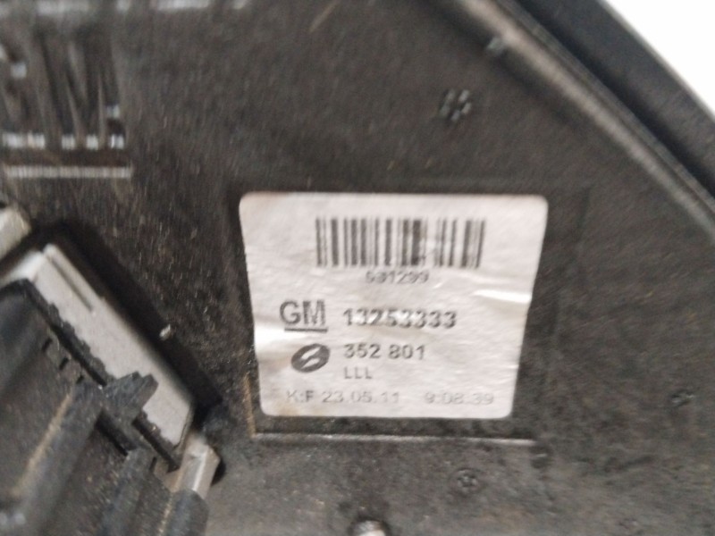 Recambio de retrovisor izquierdo para opel vectra c (z02) 1.8 (f69) referencia OEM IAM 13253333  