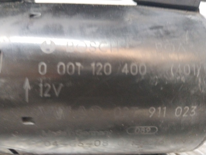 Recambio de motor arranque para volkswagen polo (9n1) highline referencia OEM IAM 0001120400  