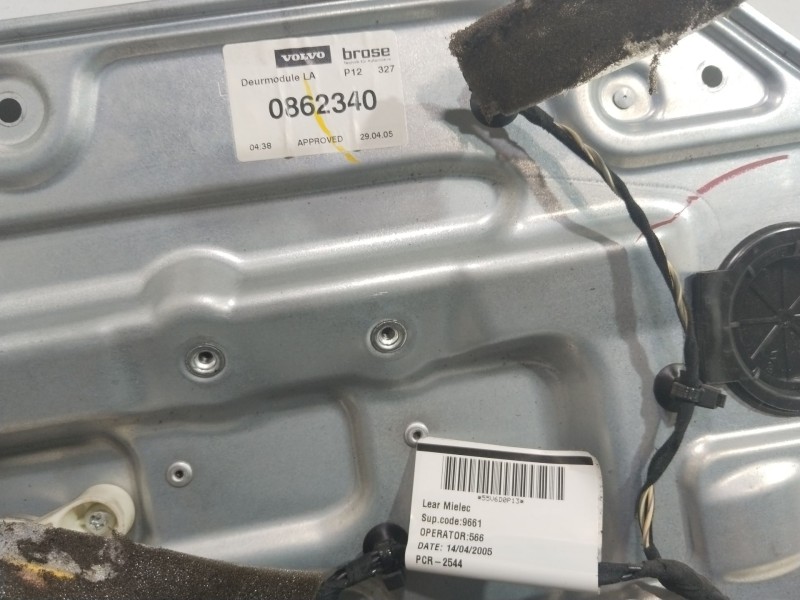 Recambio de elevalunas trasero izquierdo para volvo v50 familiar 1.8 kinetic referencia OEM IAM 8679082LH  