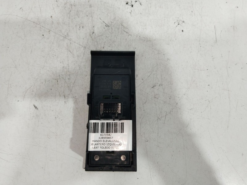 Recambio de mando elevalunas delantero izquierdo para seat toledo (kg3) reference referencia OEM IAM 6JB959857  