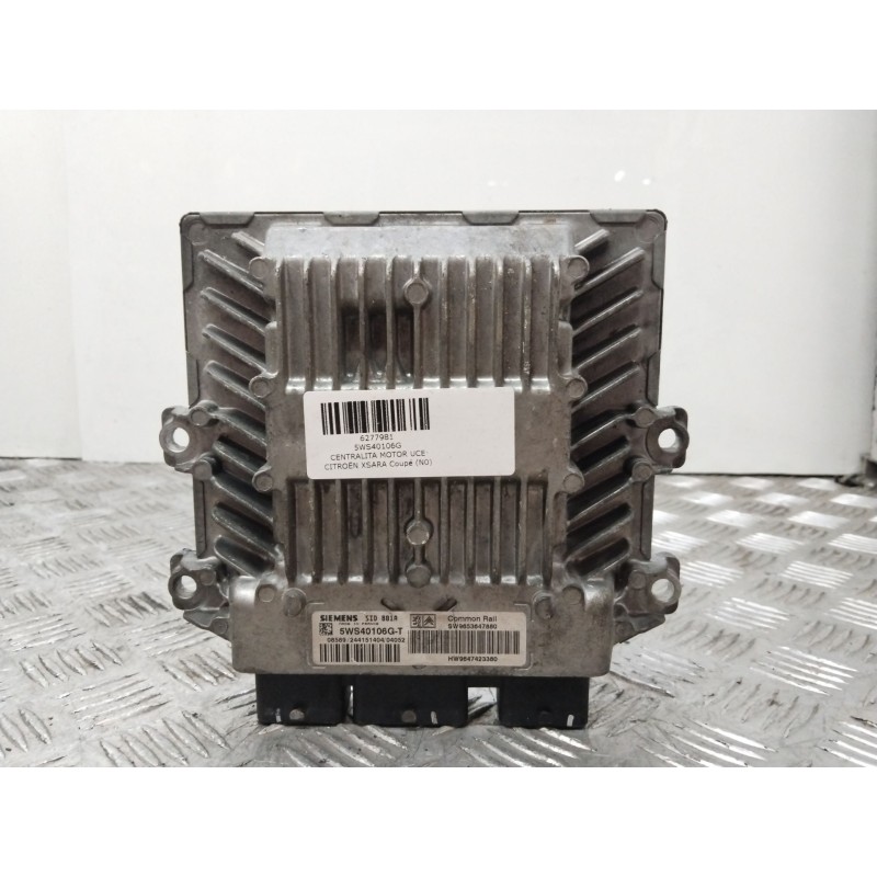 Recambio de centralita motor uce para citroën xsara coupé (n0) 2.0 hdi 90 referencia OEM IAM 5WS40106G Siemens 