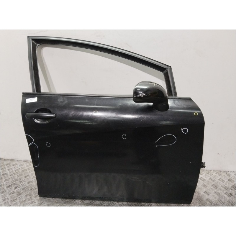 Recambio de puerta delantera derecha para seat leon (1p1) reference referencia OEM IAM 1P0831056A NEGRO 