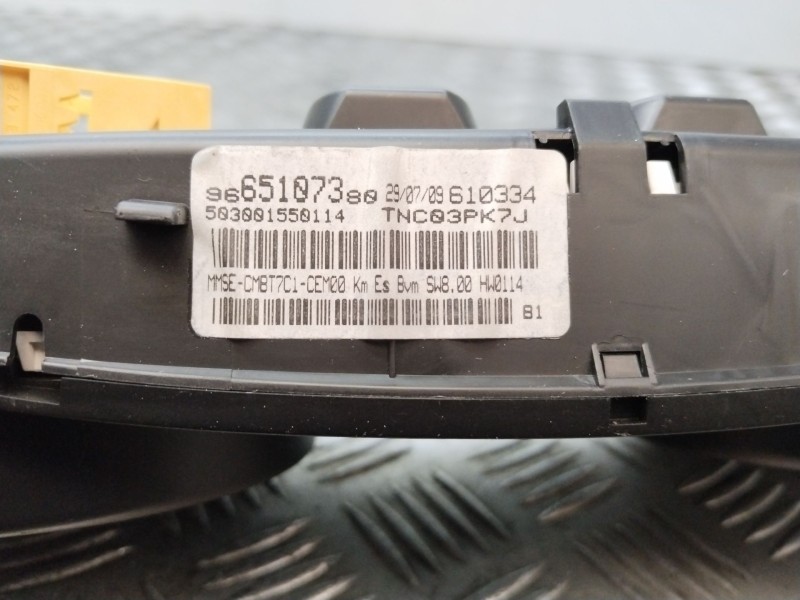 Recambio de cuadro instrumentos para peugeot 308 active referencia OEM IAM 9665107380  