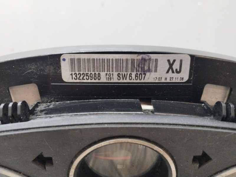 Recambio de cuadro instrumentos para opel zafira / zafira family b (a05) 1.9 cdti (m75) referencia OEM IAM 13225988   Recambio de cuadro instrumentos para opel zafira / zafira family b (a05) 1.9 cdti (m75) referencia OEM IAM 13225988