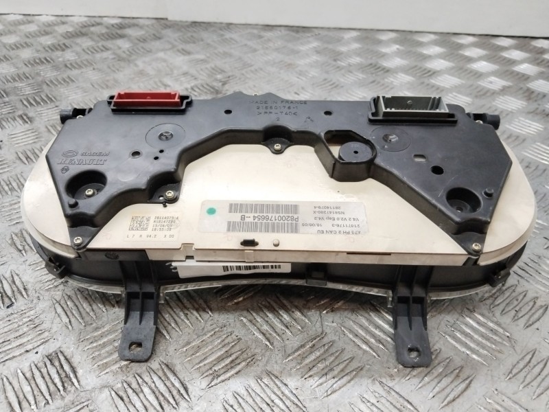 Recambio de cuadro instrumentos para nissan kubistar furgoneta (x76) 1.5 dci referencia OEM IAM P8200176654  