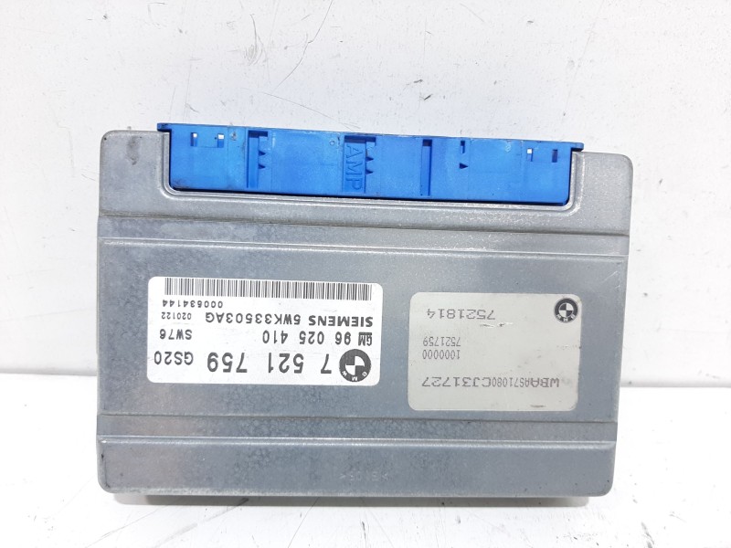 Recambio de centralita cambio automatico para bmw 3 (e46) 320 d referencia OEM IAM 7521759  