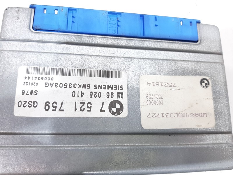 Recambio de centralita cambio automatico para bmw 3 (e46) 320 d referencia OEM IAM 7521759  