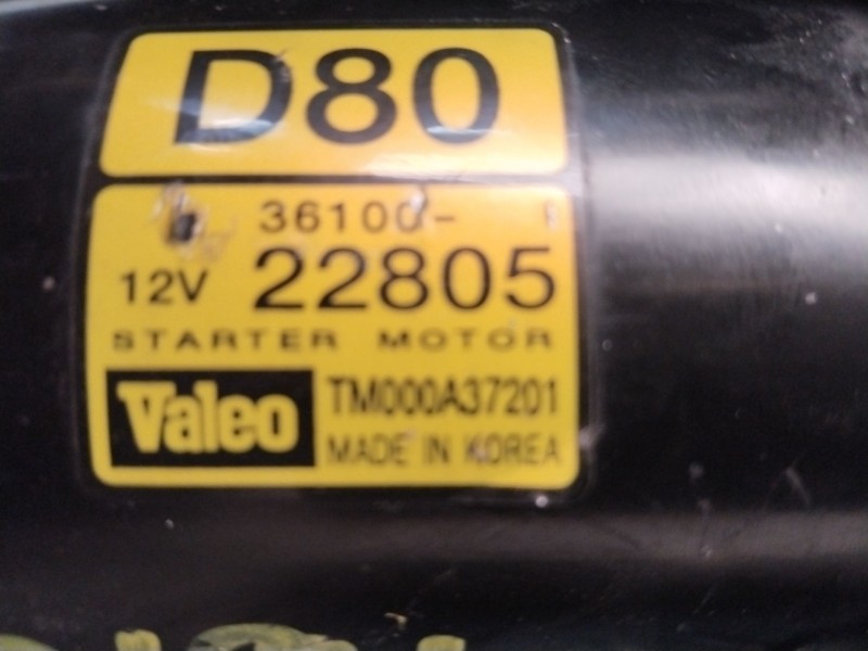 Recambio de motor arranque para kia cerato i sedán (ld) 1.6 referencia OEM IAM 3610022805   Recambio de motor arranque para kia cerato i sedán (ld) 1.6 referencia OEM IAM 3610022805