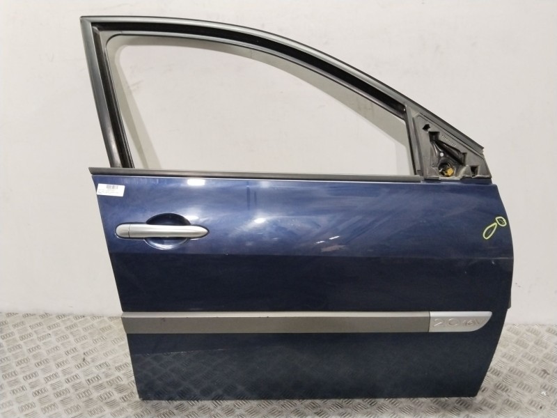 Recambio de puerta delantera derecha para renault megane ii berlina 5p confort expression referencia OEM IAM  AZUL 