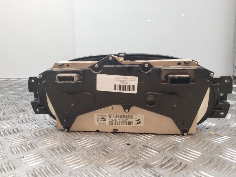 Recambio de cuadro instrumentos para dacia logan mcv (ks_) 1.5 dci (ks0k) referencia OEM IAM 8200752820   Recambio de cuadro instrumentos para dacia logan mcv (ks_) 1.5 dci (ks0k) referencia OEM IAM 8200752820