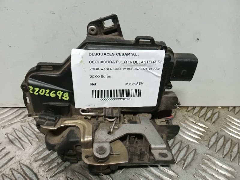Recambio de cerradura puerta delantera derecha para volkswagen golf iv berlina (1j1) 25 aniversario referencia OEM IAM   