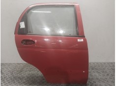 Recambio de puerta trasera derecha para daewoo matiz cd referencia OEM IAM 96512907 ROJO
