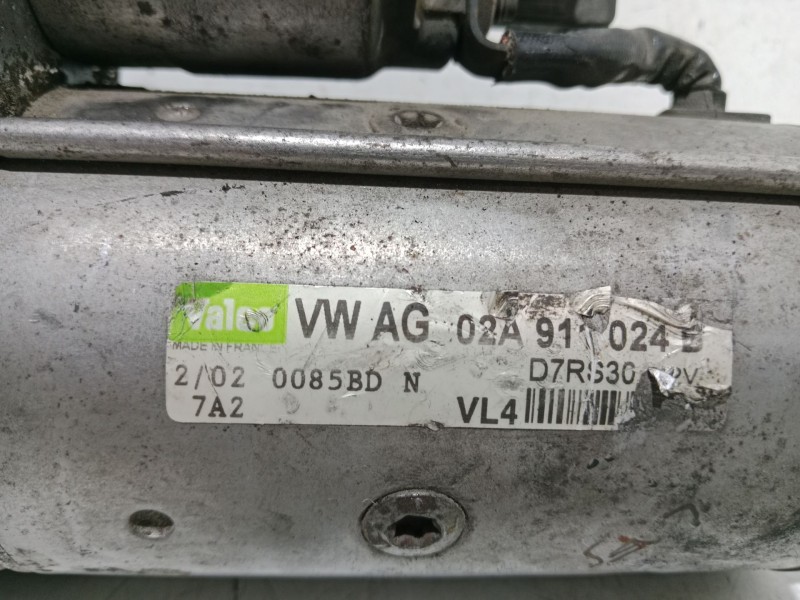 Recambio de motor arranque para seat ibiza (6k) 1.9 tdi referencia OEM IAM 02A911024B  