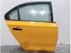 Recambio de puerta trasera derecha para skoda rapid active referencia OEM IAM 5JA833052C  AMARILLO