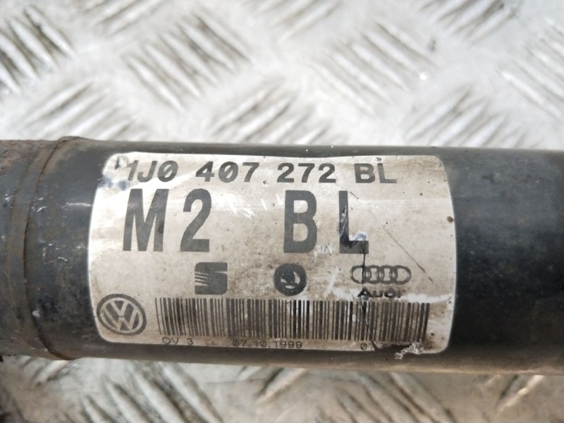 Recambio de transmision delantera derecha para volkswagen golf iv berlina (1j1) básico referencia OEM IAM 1J0407272BL  