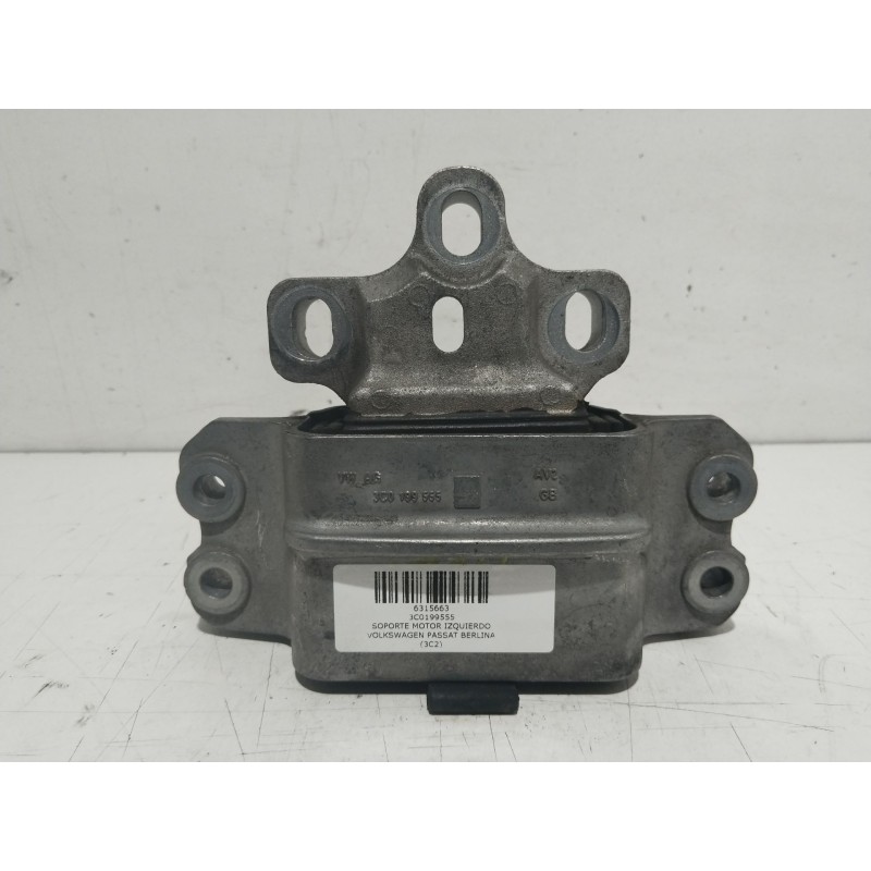 Recambio de soporte motor izquierdo para volkswagen passat berlina (3c2) advance referencia OEM IAM 3C0199555  