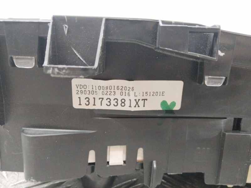 Recambio de cuadro instrumentos para opel meriva a monospace (x03) 1.7 cdti (e75) referencia OEM IAM 13173381XT  