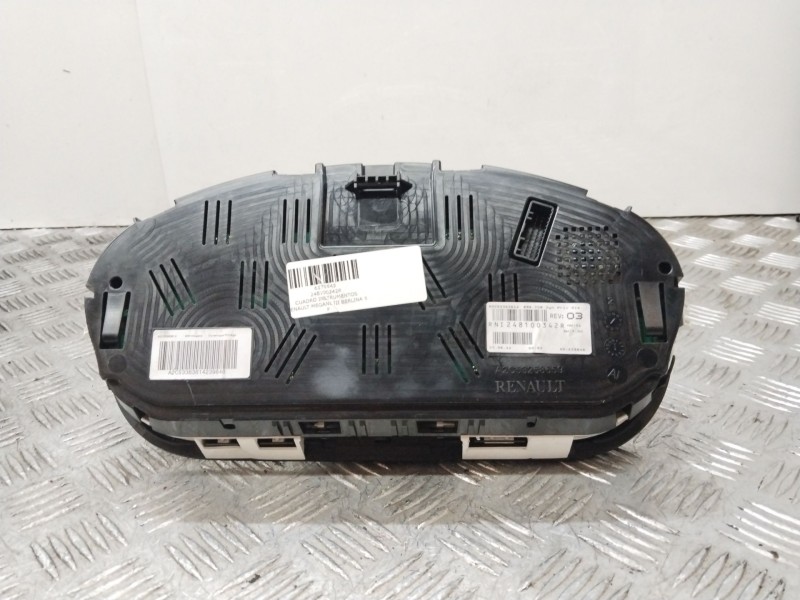 Recambio de cuadro instrumentos para renault megane iii berlina 5 p dynamique referencia OEM IAM 248100342R  