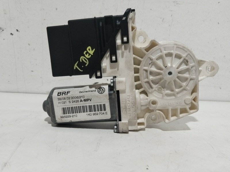 Recambio de motor elevalunas trasero derecho para volkswagen touran (1t2) highline referencia OEM IAM 1K0959704E  