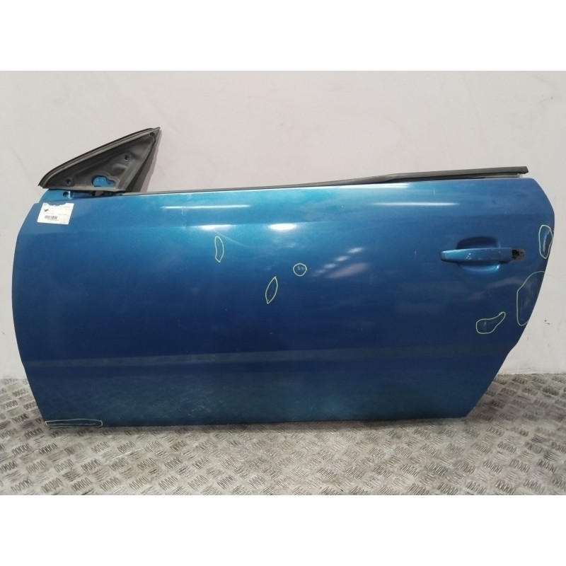 Recambio de puerta delantera izquierda para opel tigra twin top enjoy referencia OEM IAM 93164218 AZUL 