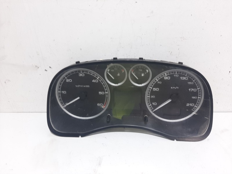 Recambio de cuadro instrumentos para peugeot 307 (s1) 2.0 hdi fap cat referencia OEM IAM 9651299680E  