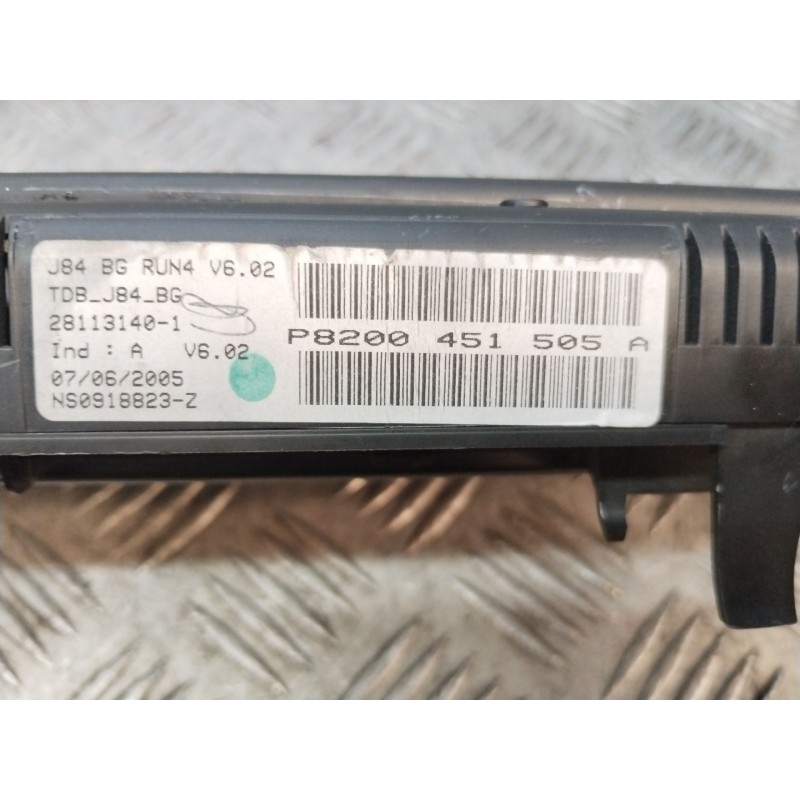 Recambio de cuadro instrumentos para renault grand scénic ii (jm0/1_) 1.5 dci (jm02, jm13) referencia OEM IAM 281131401  