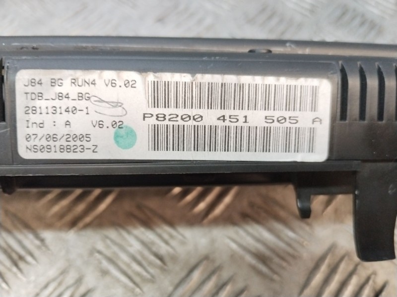 Recambio de cuadro instrumentos para renault grand scénic ii (jm0/1_) 1.5 dci (jm02, jm13) referencia OEM IAM 281131401  