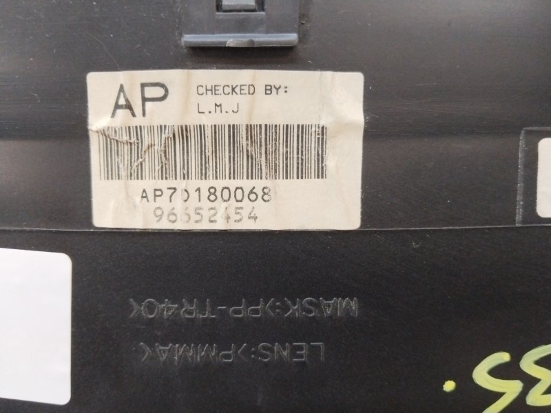 Recambio de cuadro instrumentos para chevrolet aveo / kalos sedán (t200) 1.4 referencia OEM IAM 96652454  