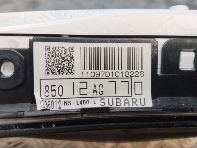 Recambio de cuadro instrumentos para subaru legacy familiar/outback b13 (bp) 2.5i outback referencia OEM IAM 85012AG77   Recambio de cuadro instrumentos para subaru legacy familiar/outback b13 (bp) 2.5i outback referencia OEM IAM 85012AG77