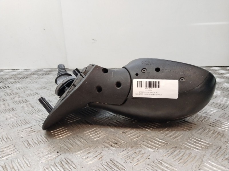 Recambio de retrovisor derecho para peugeot 206 hatchback (2a/c) 1.9 d referencia OEM IAM 8148XY  