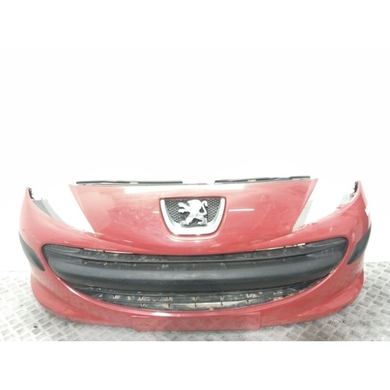 Recambio de paragolpes delantero para peugeot 207/207+ (wa_, wc_) 1.6 hdi referencia OEM IAM 7401EN  ROJO