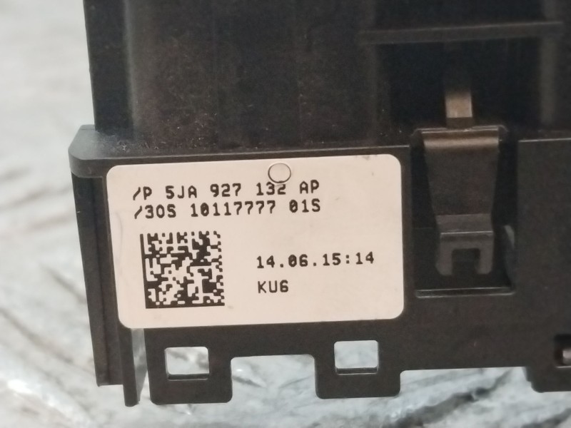 Recambio de mando multifuncion para skoda rapid active referencia OEM IAM 5JA927132AP  